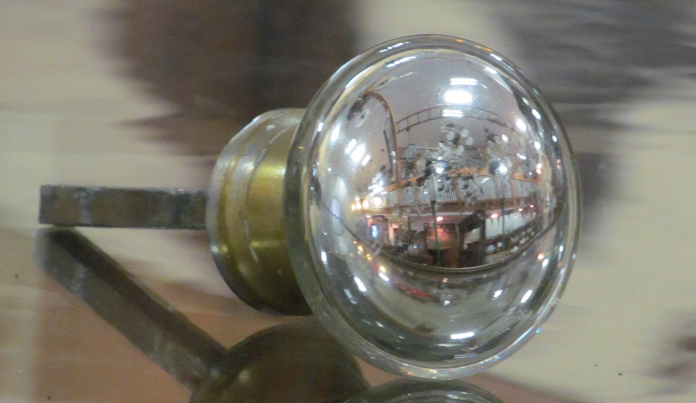 antique mercury glass doorknobs JT