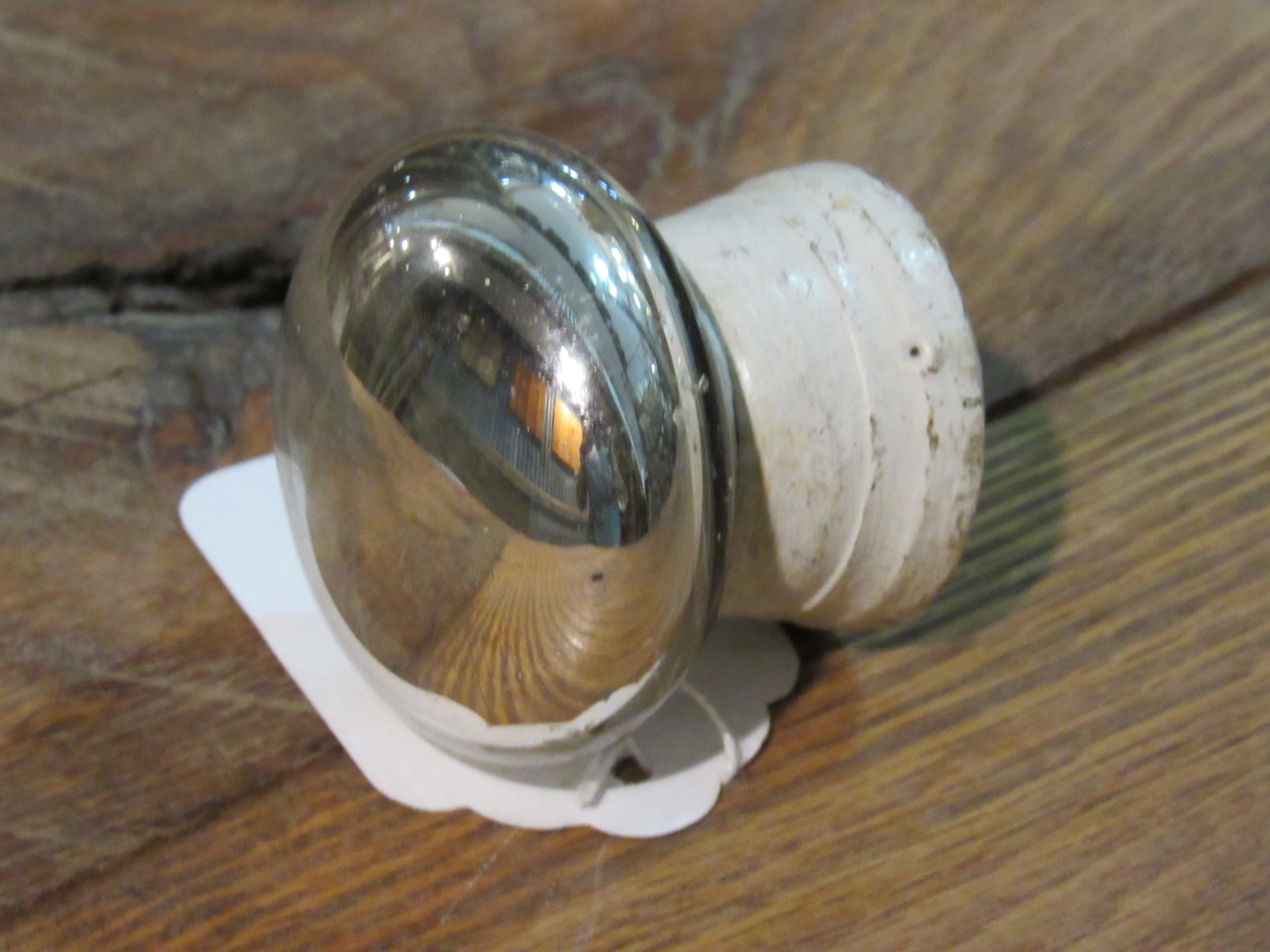 mercury glass knob LT