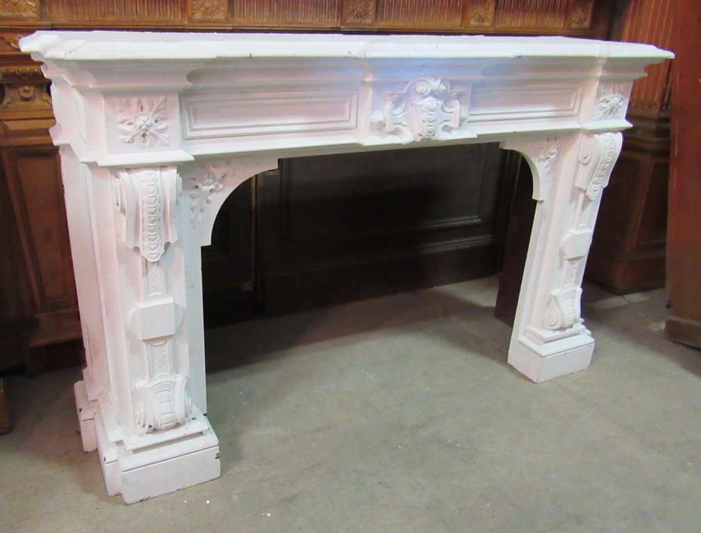 mahogany mantel BKTT