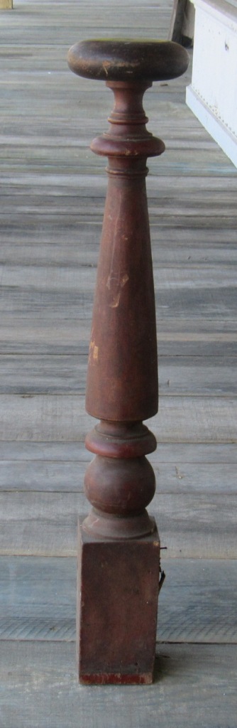 turned newel post BJT