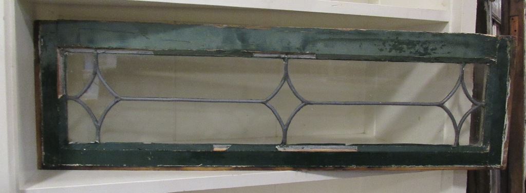 leaded glass transom DMJ