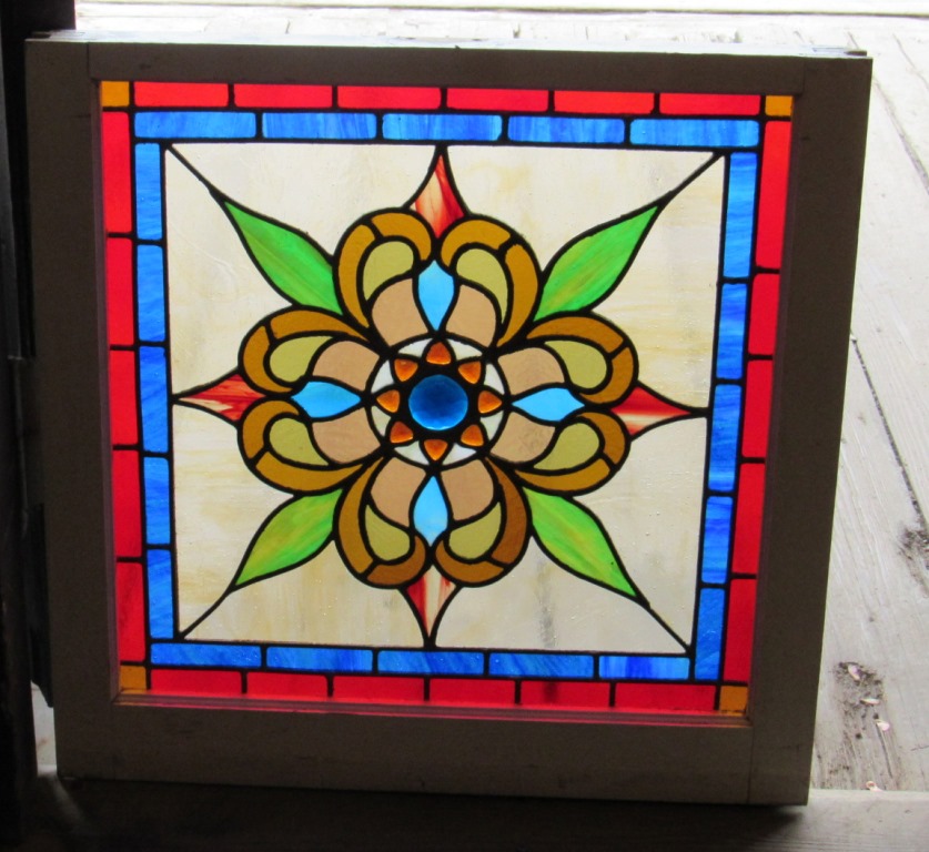 stained glass window LJT