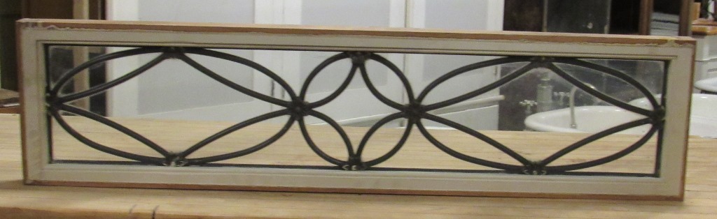 leaded glass transom LJT