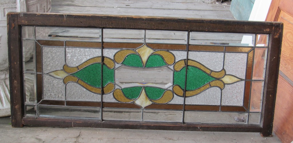 beveled glass transom JJT